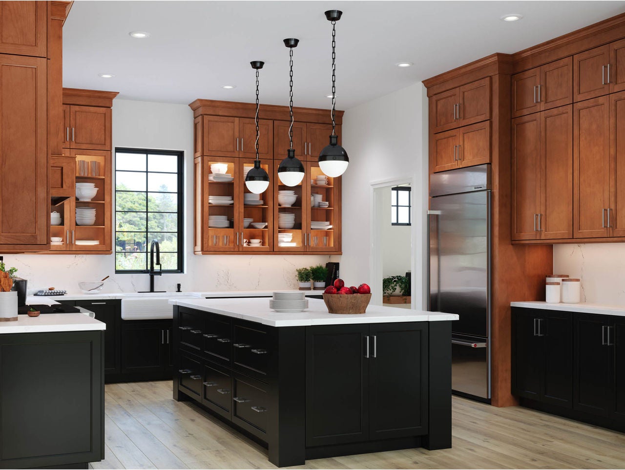 Black Kitchen & Bathroom Cabinets - Waypoint Living Spaces