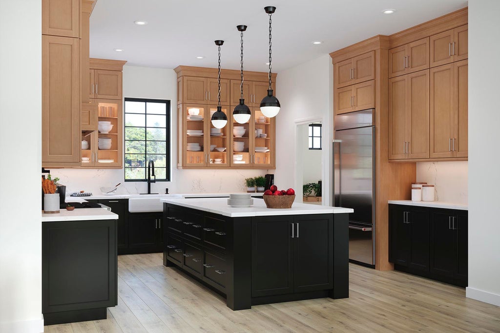 Dark Brown Cabinets With Wood Floors | Floor Roma