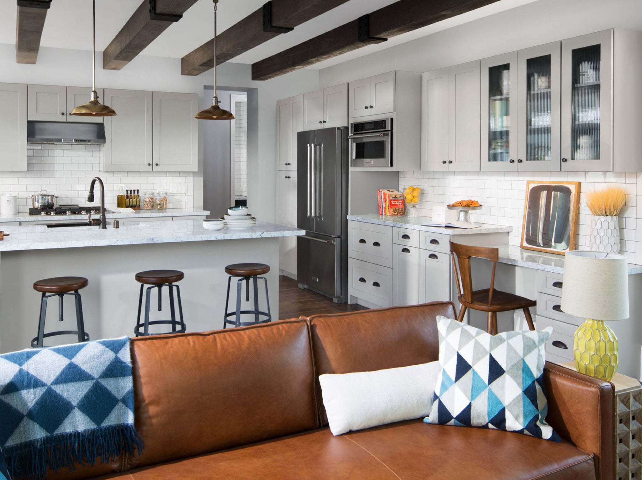 Grey Cabinet Kitchen Bath Ideas Waypoint Living Spaces