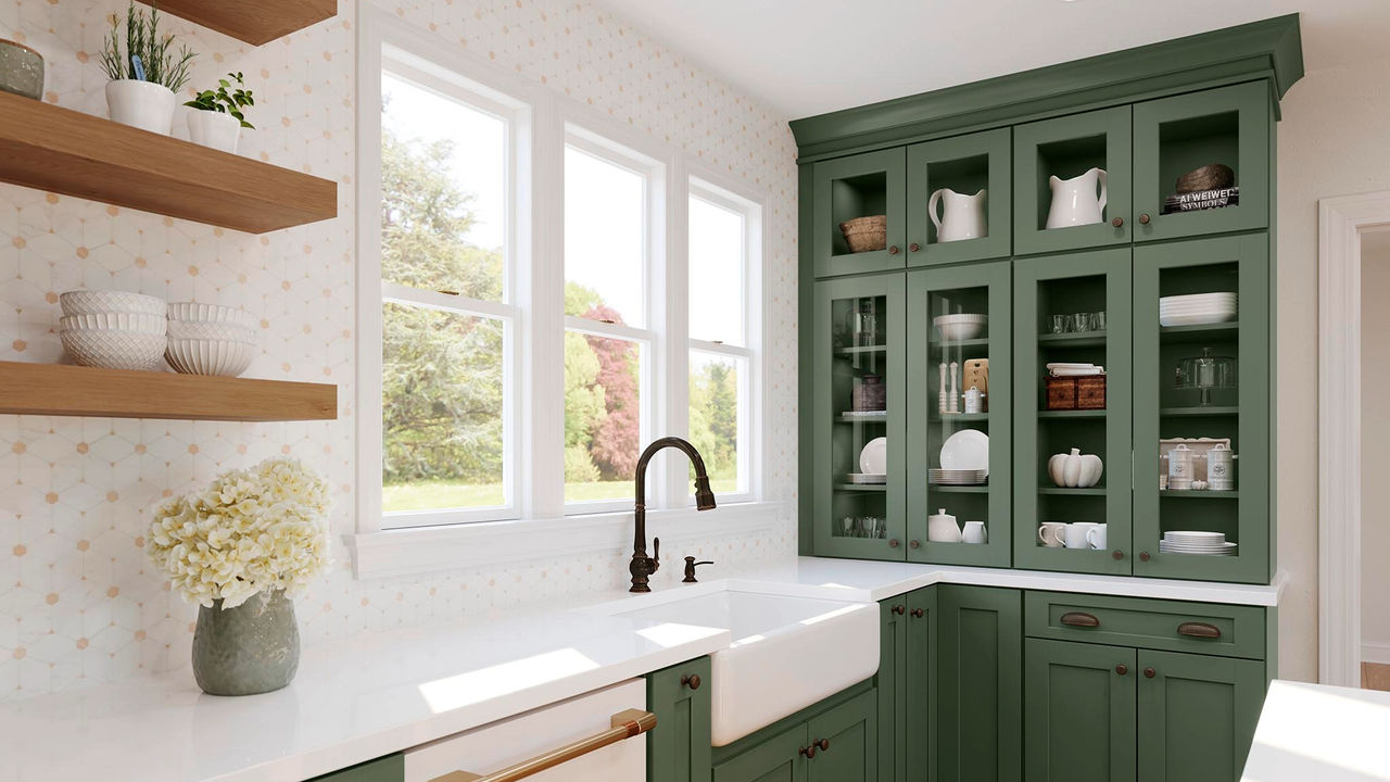 Glass cabinets