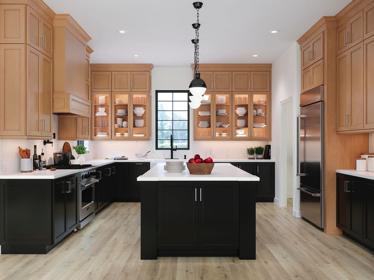 Black Kitchen & Bathroom Waypoint Living Spaces